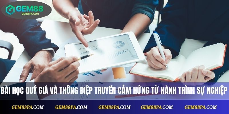 Ceo Gem88 Trần Hùng Huy 3 Bài học quý giá và thông điệp truyền cảm hứng từ hành trình sự nghiệp