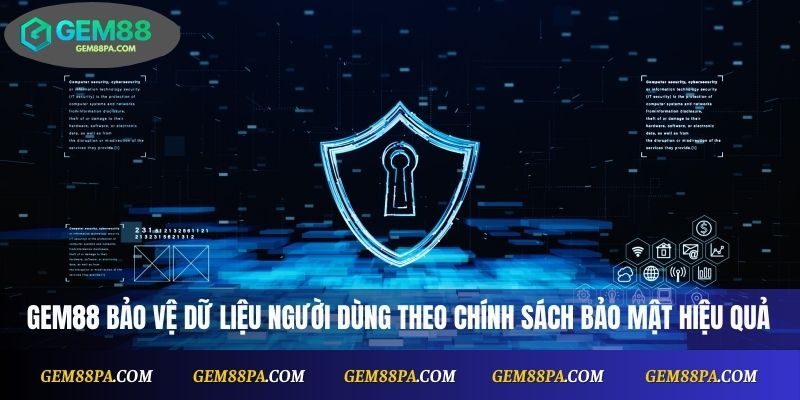 Cách Gem88 bảo vệ dữ liệu người dùng theo chính sách bảo mật hiệu quả