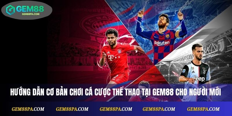 Hướng dẫn cơ bản chơi cá cược thể thao tại Gem88 cho người mới